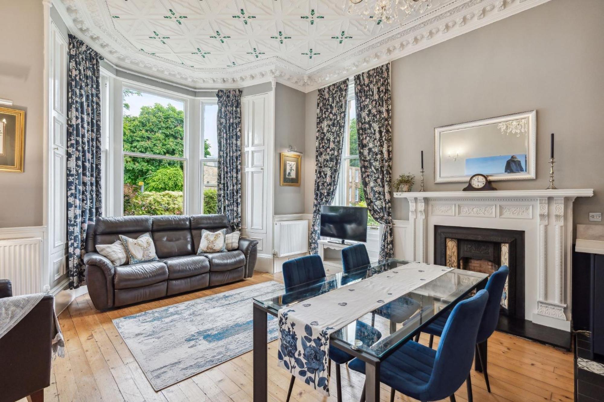 A Two Bedroom Apartment - Victorian Villa At 8 Priestfield Road EDI Eksteriør billede